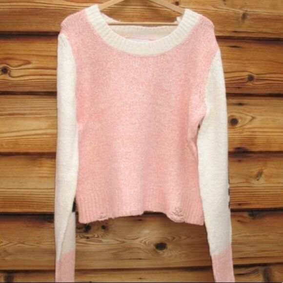NWT Wildfox Pink Soft Sweater - Picture 3 of 8